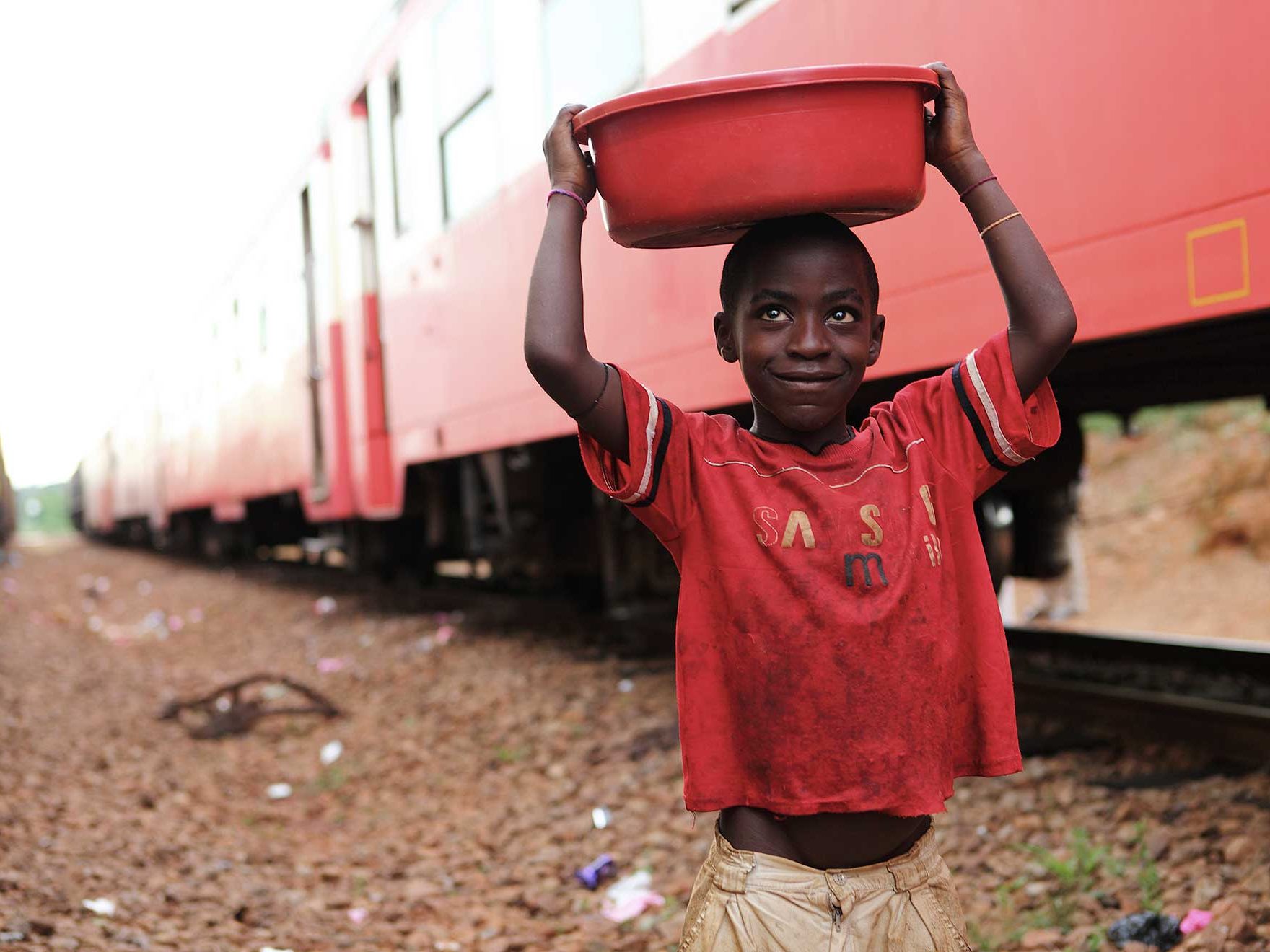 Niño tren Ngaoundere