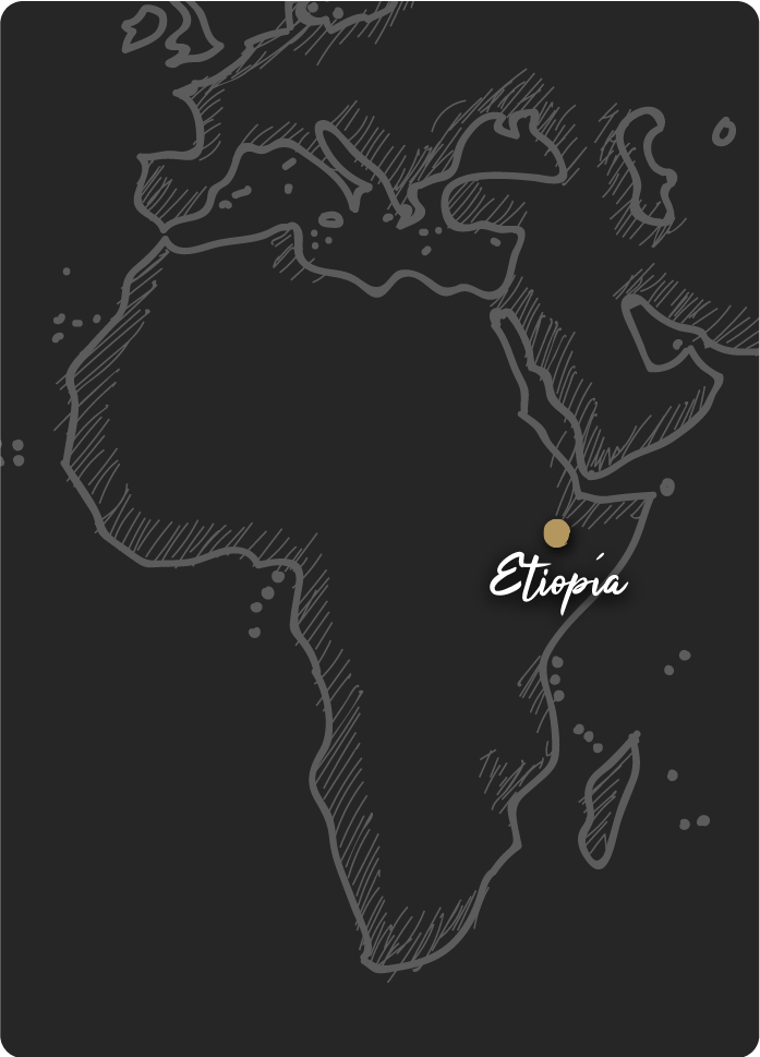 mapa Etiopía