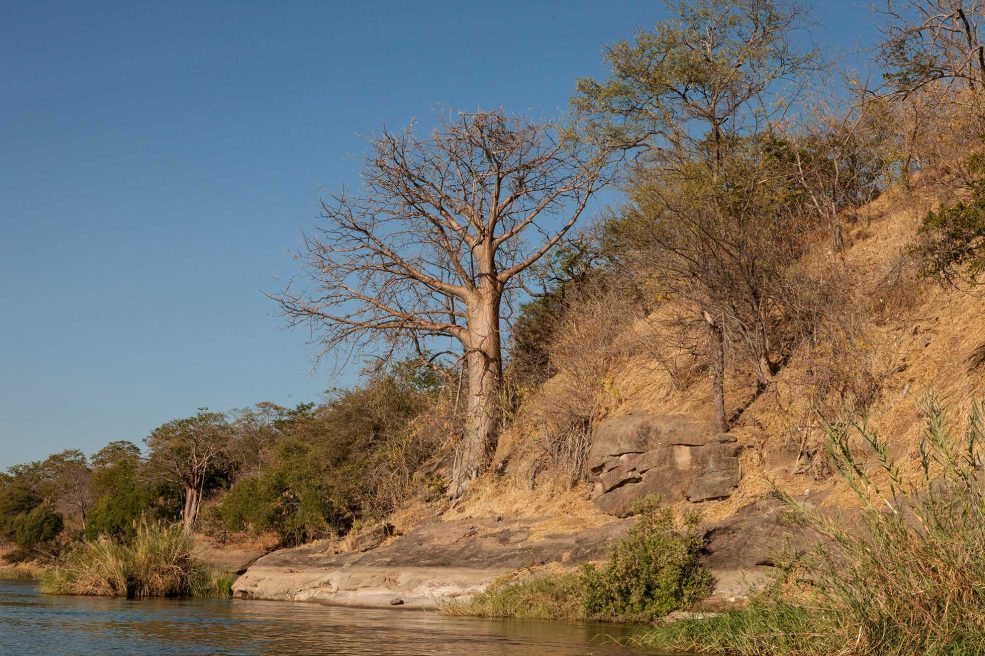 lago en Zambia
