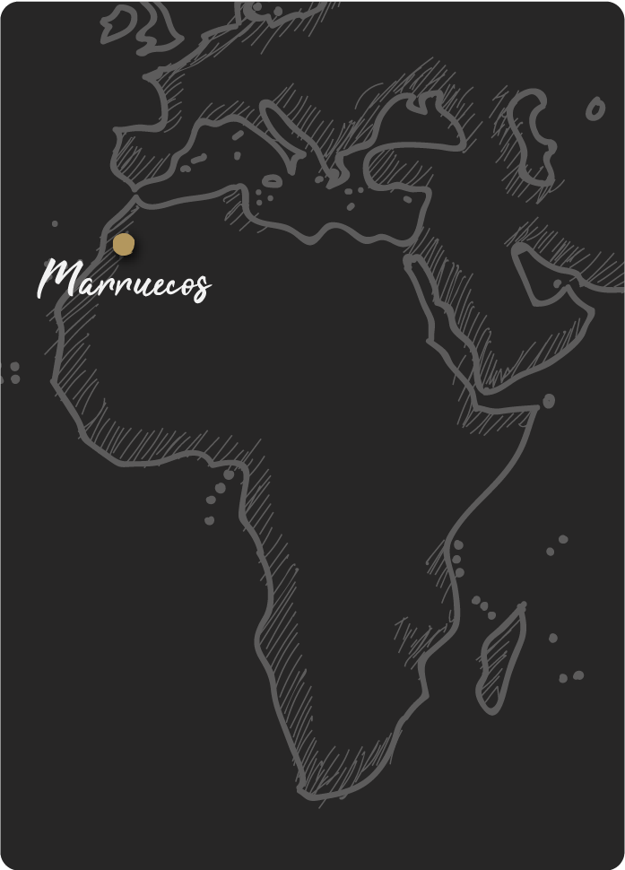 mapa de Marruecos