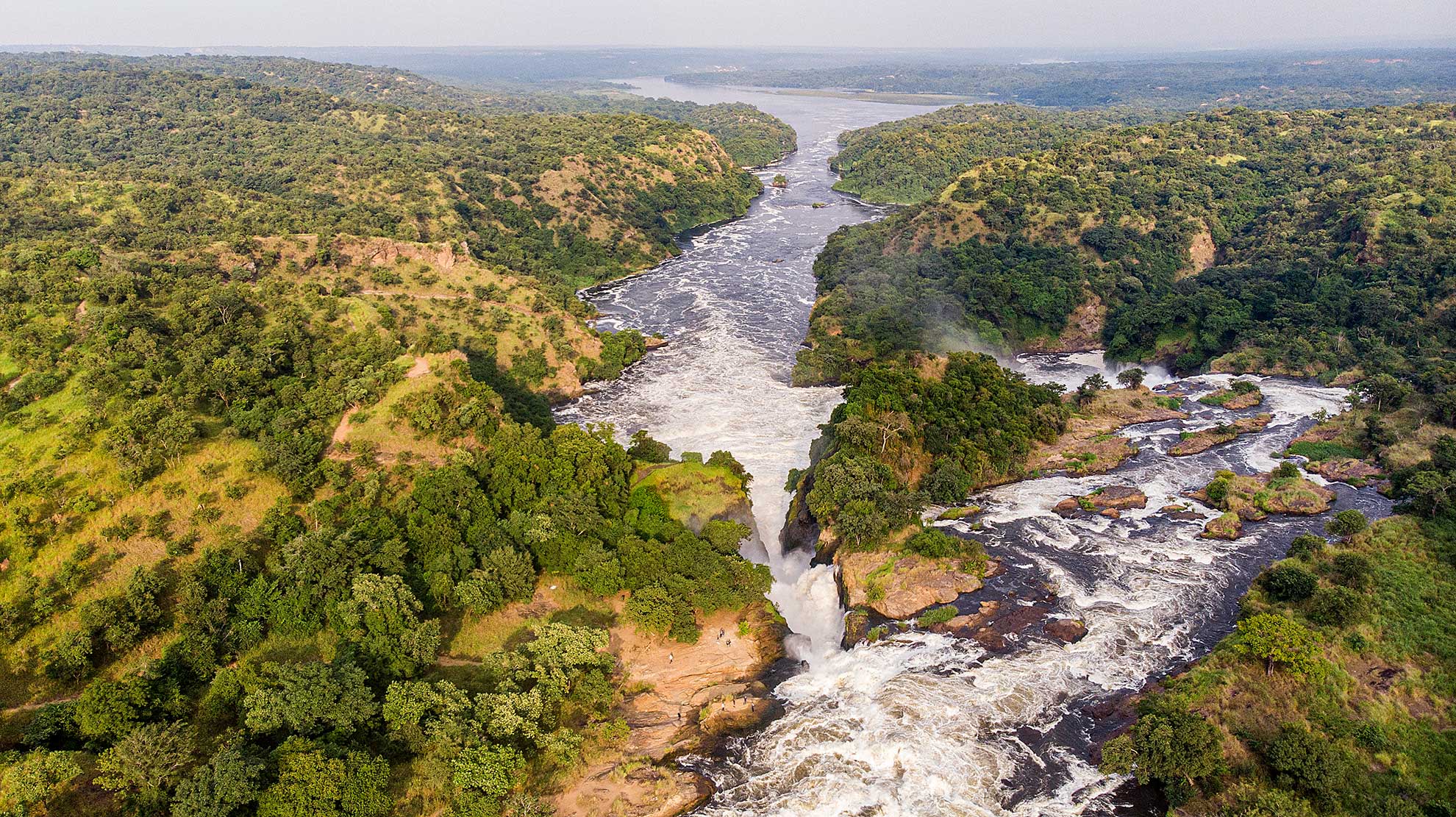Murchison Falls en dron