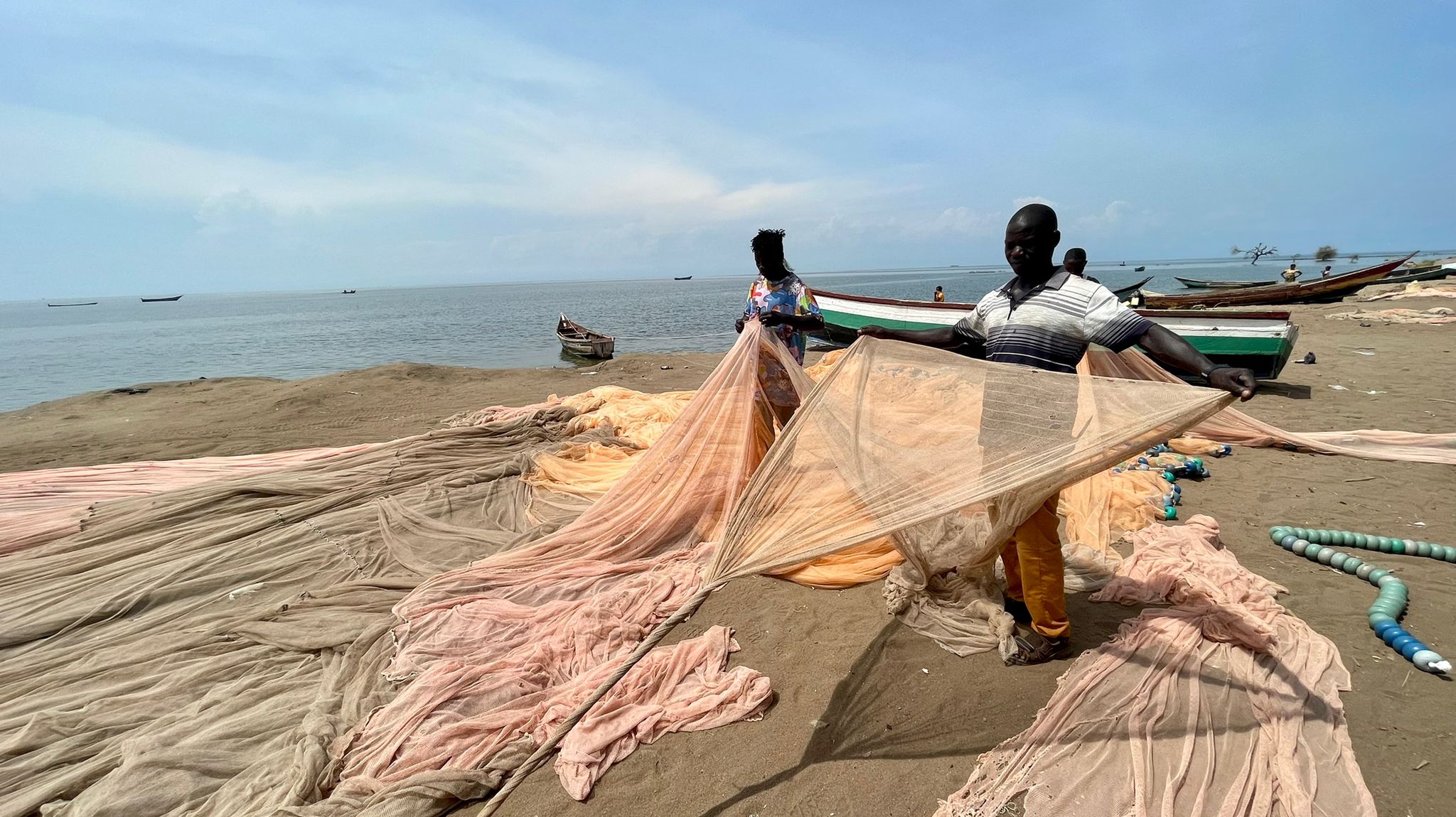 pescadores ugandeses