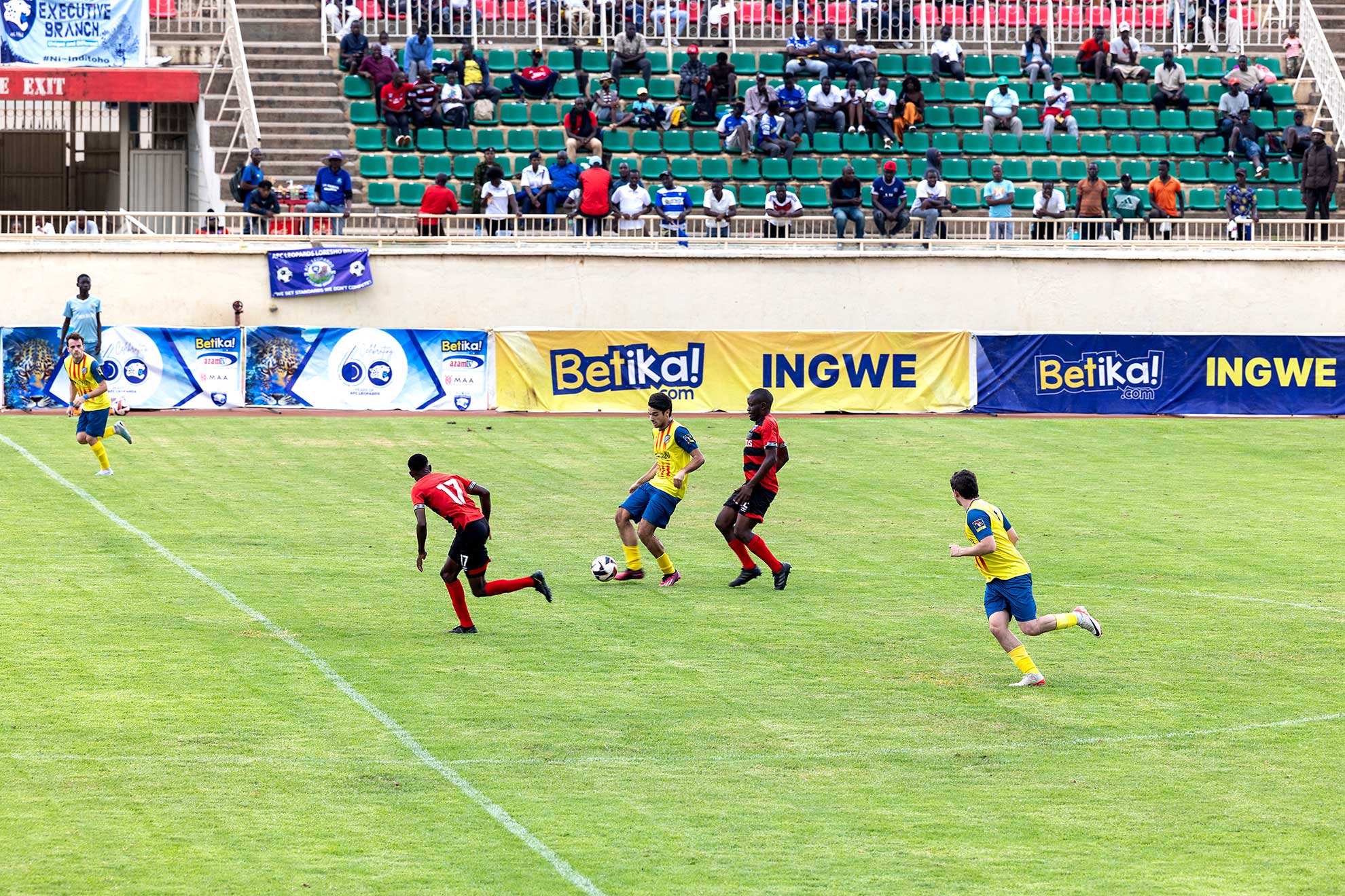 partido futbon Ramassa-Kenia