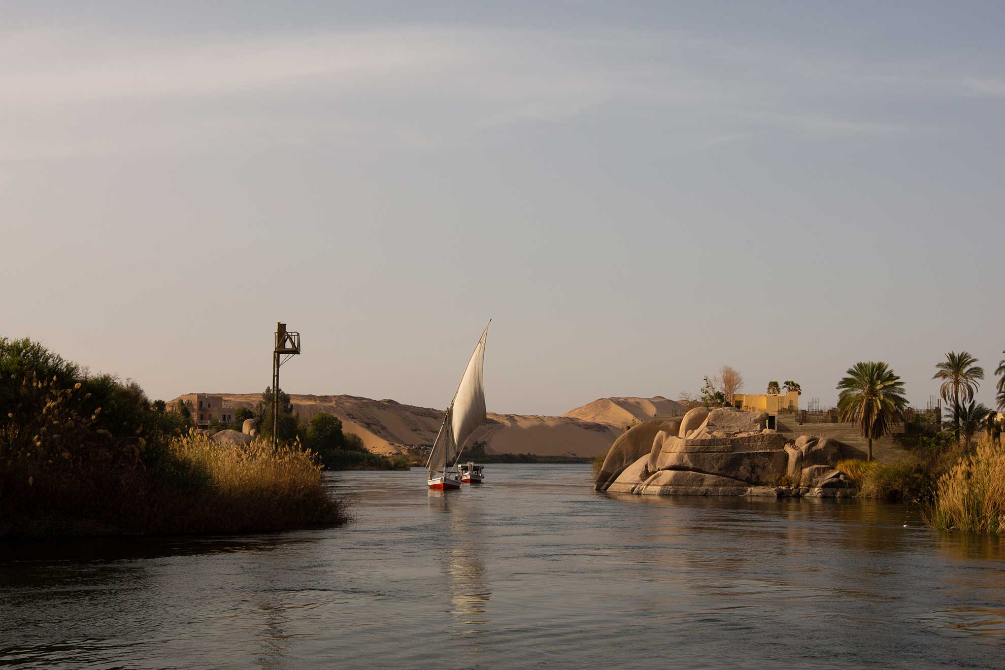 rio Nilo Nubia Sur Egipto