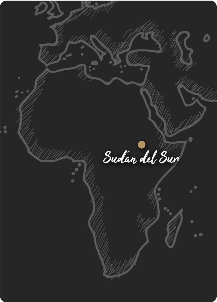 Sudán del Sur mapa