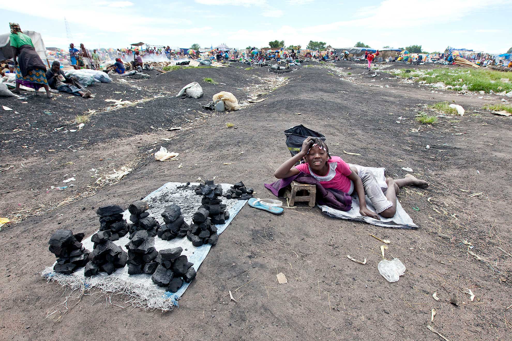 venta de carbón-mercado Angola